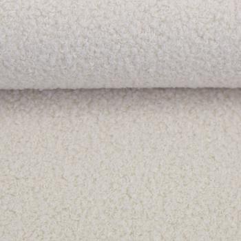 Preview: Teddy Boucle Kodiak Naturweiß von Swafing